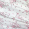 TESSUTO COTONE FANTASIA MAZZETTO FLOREALE ROSA
