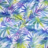 TESSUTO COTONE PANAMA FANTASIA TROPICAL MULTICOLOR