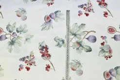 TESSUTO COTONE PANAMA FANTASIA FICHI