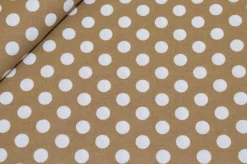 TESSUTO COTONE POIS COLORATI DIAMETRO 9 MM