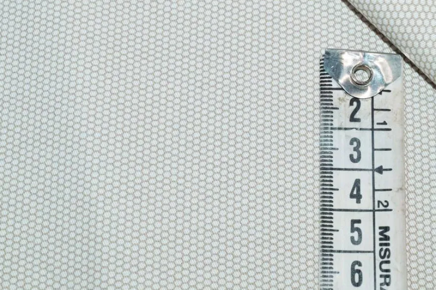 TESSUTO COTONE STREATCH MICROFANTASIA BEIGE