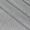 TESSUTO COTONE STREATCH MICRO RIGHINO NERO