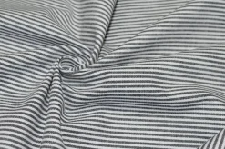 TESSUTO COTONE STREATCH MICRO RIGHINO NERO