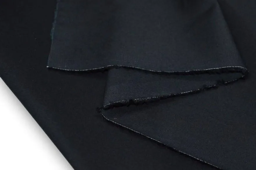 TESSUTO COTONE STREATCH NERO