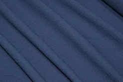 TESSUTO COTONE STRETCH GOFFRATO BLU