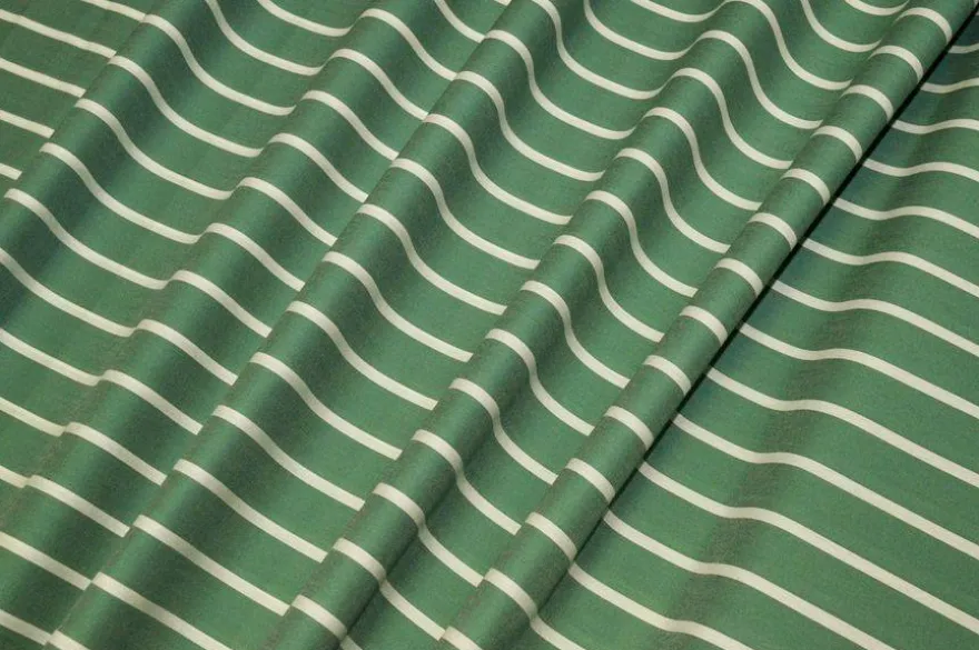 TESSUTO COTONE STRETCH PER CAMICERIA RIGONE VERDE