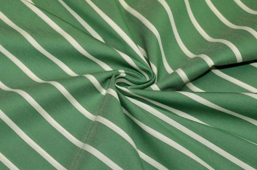 TESSUTO COTONE STRETCH PER CAMICERIA RIGONE VERDE