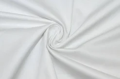 TESSUTO COTONE STRETCH RASATELLO BIANCO