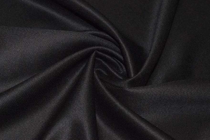TESSUTO COVER COAT VITALE BARBERIS CANONICO NERO