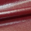 TESSUTO CREPE DE CHINE ROSSO LUREX ARGENTO