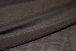TESSUTO CREPE GEORGETTE MISTO SETA MARRONE CALDO