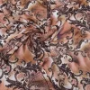 TESSUTO CREPE PURA SETA FANTASIA ALTA MODA BRUCIATO