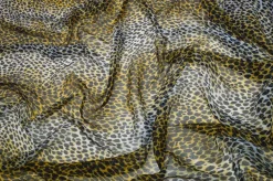 TESSUTO CREPON PURA SETA ANIMALIER