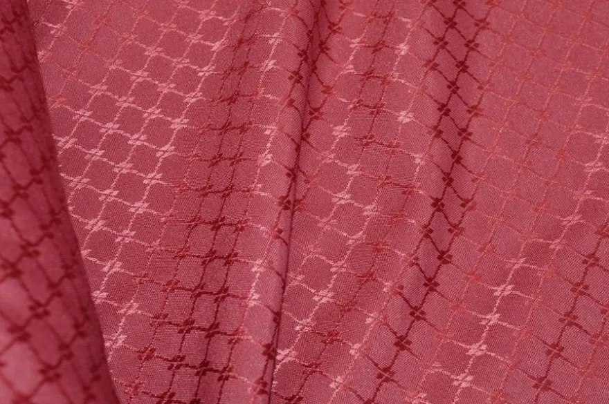 TESSUTO DAMASCATO COORDINATI BORDEAUX