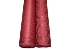 TESSUTO DAMASCATO COORDINATI BORDEAUX