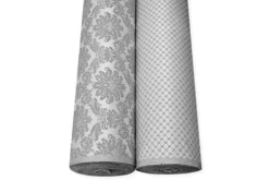 TESSUTO DAMASCATO COORDINATI GRIGIO