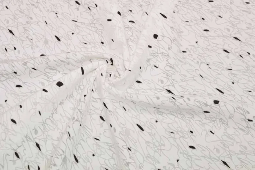 TESSUTO DEVOREH BIANCO NATURALE 61