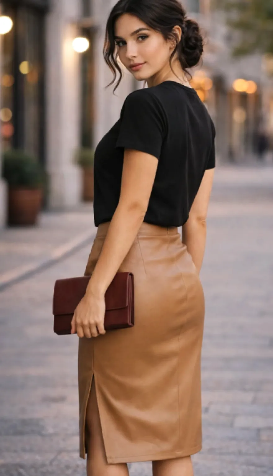 TESSUTO ECOPELLE STRETCH BEIGE