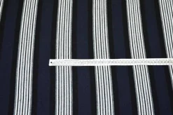 TESSUTO EFFETTO MAGLIA RIGONE BLU NERO