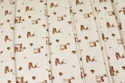 TESSUTO FELPA BIELASTICA IN COTONE FANTASIA BAMBI