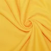 TESSUTO FELPA GARZATA PURO COTONE GIALLO