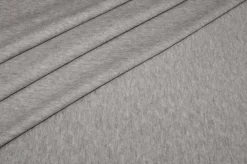 TESSUTO FELPA GRIGIO MEDIO MELANGE