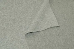 TESSUTO FELPA PURO COTONE GRIGIO MELANGE 72