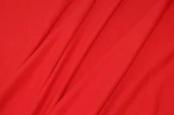 TESSUTO FELPA PURO COTONE ROSSA