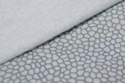 TESSUTO FLANELLA LENZUOLA MICROFANTASIA GRIGIO