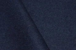 TESSUTO FLANELLA PURA LANA BLU