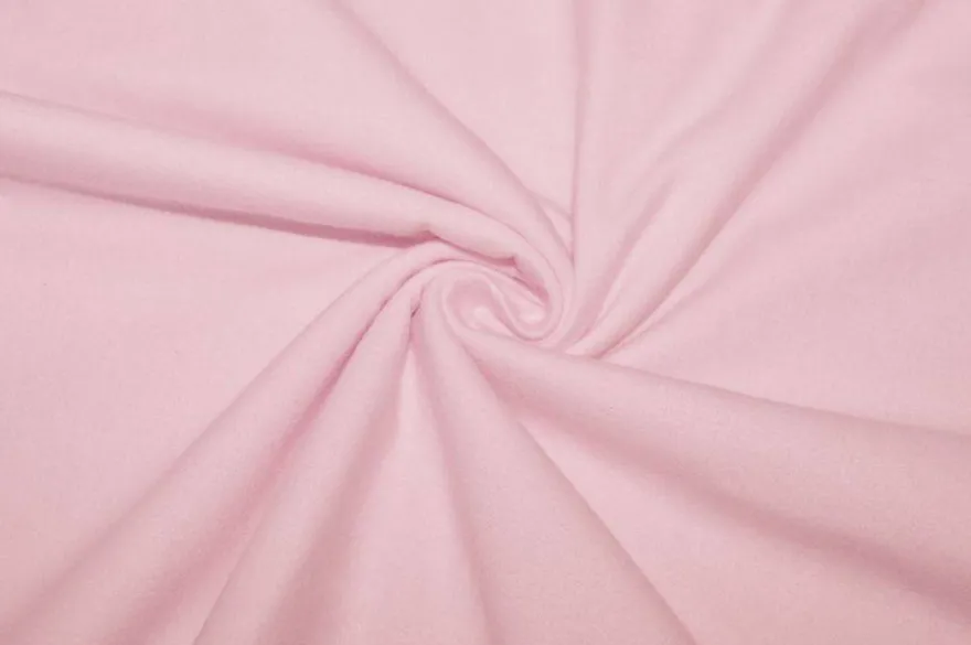 TESSUTO FLANELLA PURO COTONE PER LENZUOLA ROSA