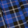 TESSUTO FLANELLA PURO COTONE TARTAN BLU