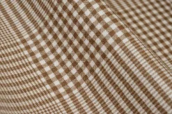 TESSUTO FLANELLINA PURA LANA PRINCIPE DI GALLES BEIGE