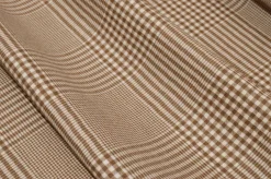 TESSUTO FLANELLINA PURA LANA PRINCIPE DI GALLES BEIGE
