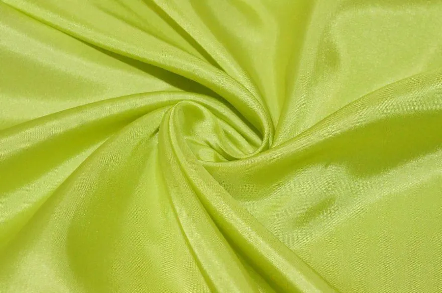 TESSUTO FODERA PIUMA VERDE ACIDO