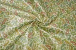 TESSUTO FODERA SAGLIA FANTASIA CASHMERE VERDINO