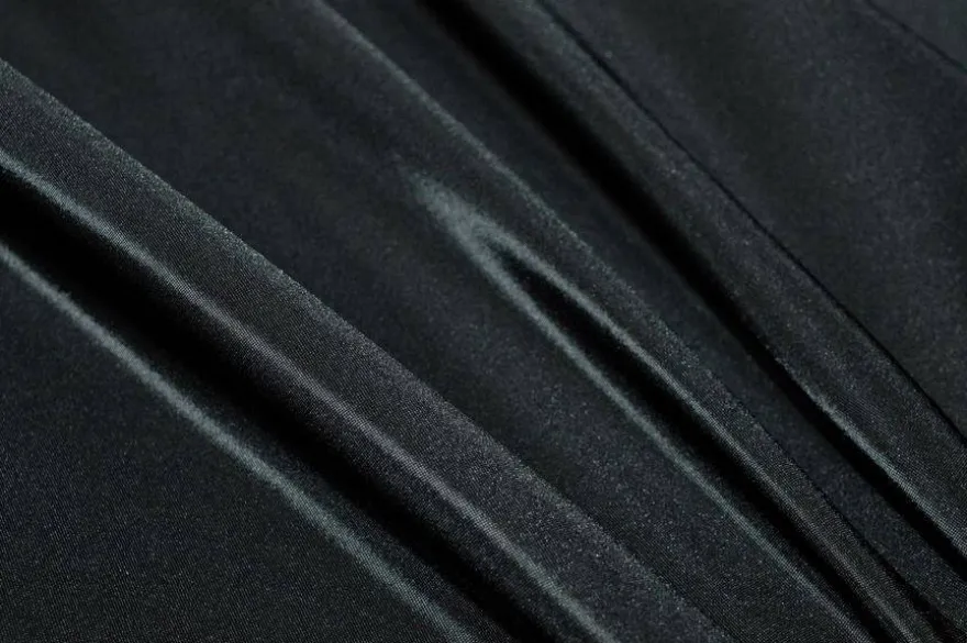 TESSUTO FODERA STRETCH NERA