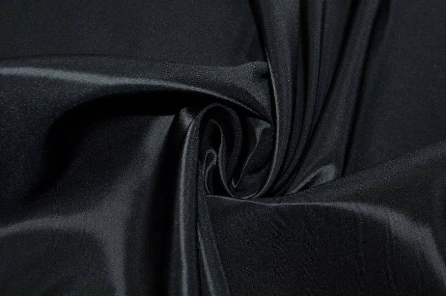 TESSUTO FODERA STRETCH NERA