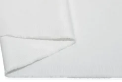 TESSUTO GABARDINE COTONE BIANCO DI STOCK