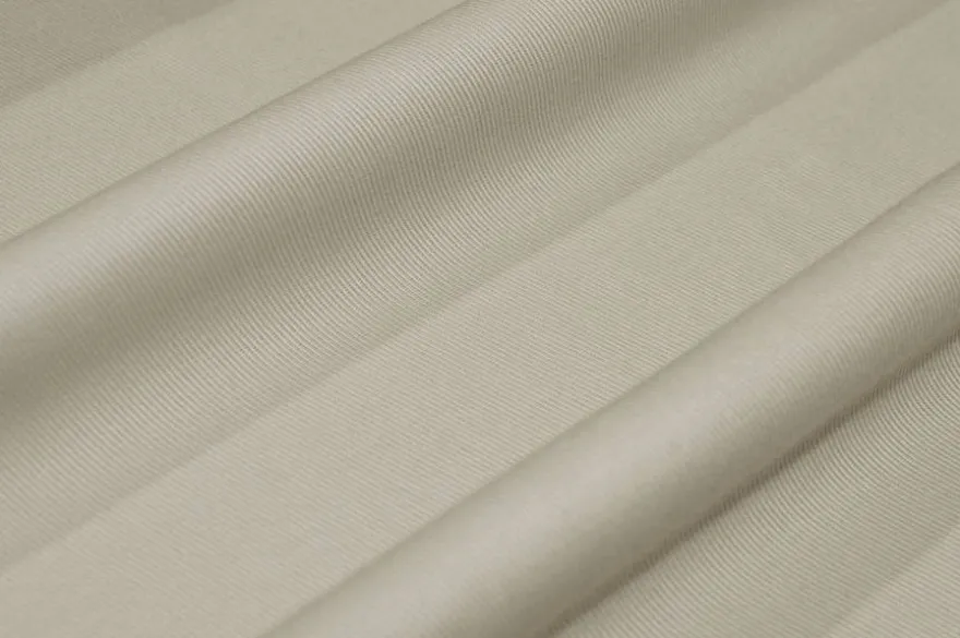 TESSUTO GABARDINE MISTO COTONE CASHMERE SABBIA