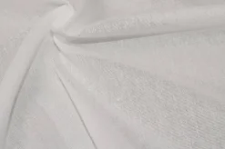 TESSUTO GARZA PURO COTONE BIANCO