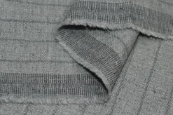 TESSUTO GESSATO STRETCH GRIGIO