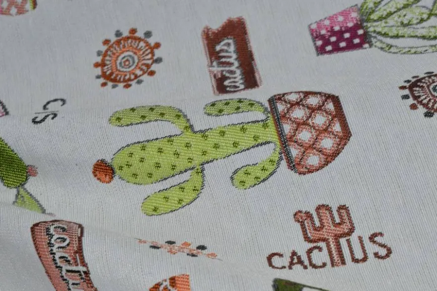 TESSUTO GOBELIN FANTASIA CACTUS