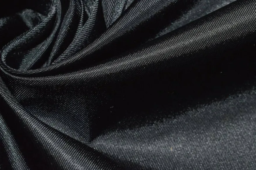 TESSUTO IMPERMEABILE NERO DI STOCK