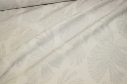 TESSUTO JACQUARD NATURALE FANTASIA PALME