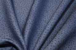 TESSUTO JEANS CHAMBRY CON MICRO POIS