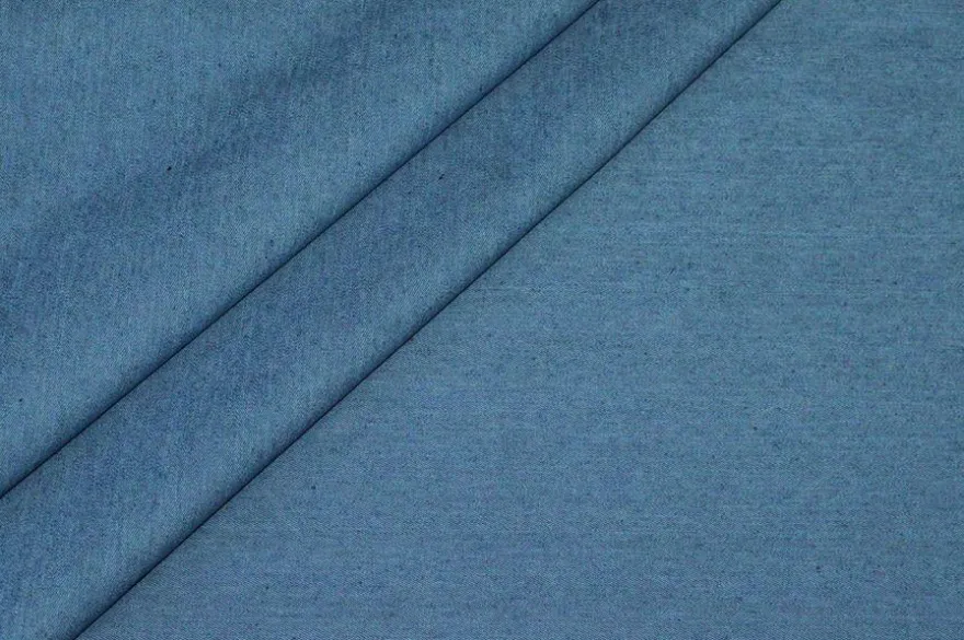 TESSUTO JEANS DENIM STREATCH AZZURRO