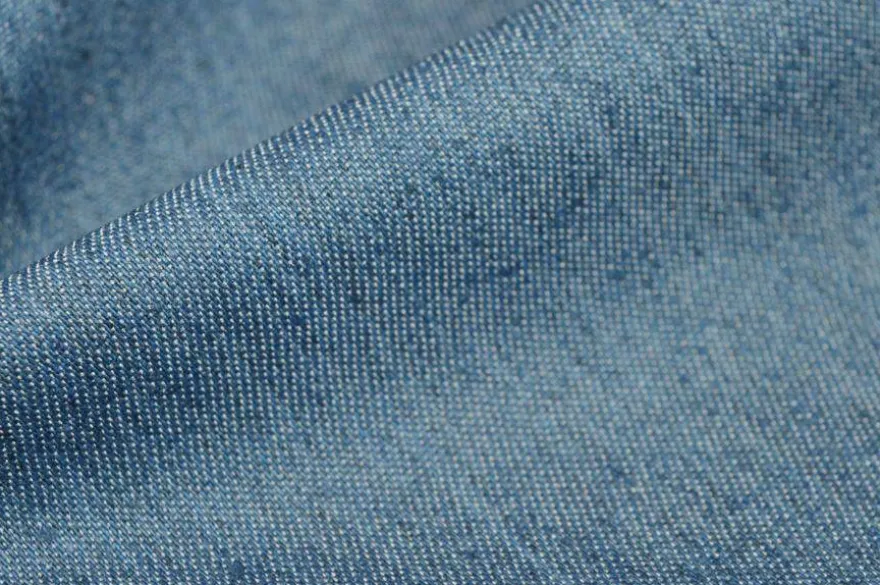 TESSUTO JEANS DENIM STREATCH AZZURRO