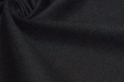 TESSUTO JEANS IN COTONE ELASTICIZZATO NERO