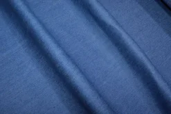 TESSUTO JEANS IN COTONE ELASTICIZZATO AZZURRO